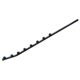 8 Line Square Tube Angle Golf Black