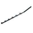 6 Line Flat Bar Angle Black