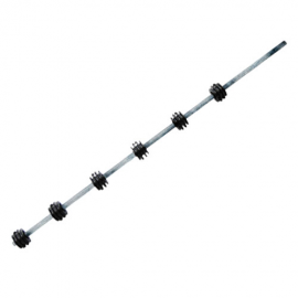 6 Line Round Bar Galvanised