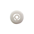 Round Bar Insulator Bobbin White