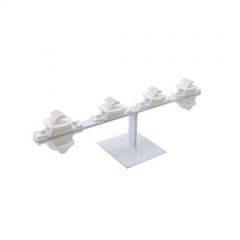 6 Line Low Profile White