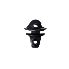 Insulator – Omega with Clip – Black