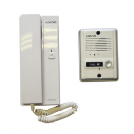 KOCOM 1-1 Audio Intercom Kit 6/12V Dual Voltage