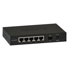 5 Port 10/100/1000Mbps Gigabit switch with 1 SFP Port