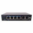 4 Port PoE Switch with 2 Uplink Ports