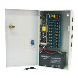 Power Supply CCTV 9 Way 12VDC 8 Amp Power Store